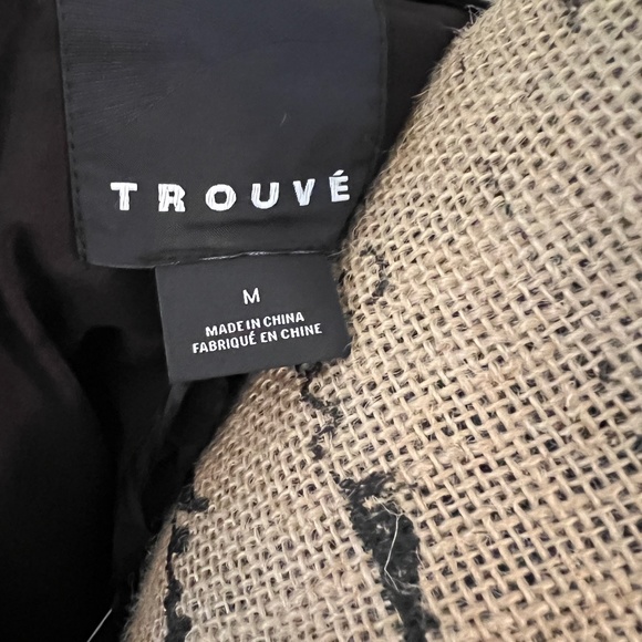 Trouvé Black Faux-Leather Fringe Jacket - Picture 7 of 10